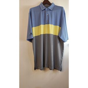 FOOTJOY MEN 'S GOLF POLO SX XXL STRIPED GOLF ATHLEISURE PREPPY CASUAL WEAR SPORT